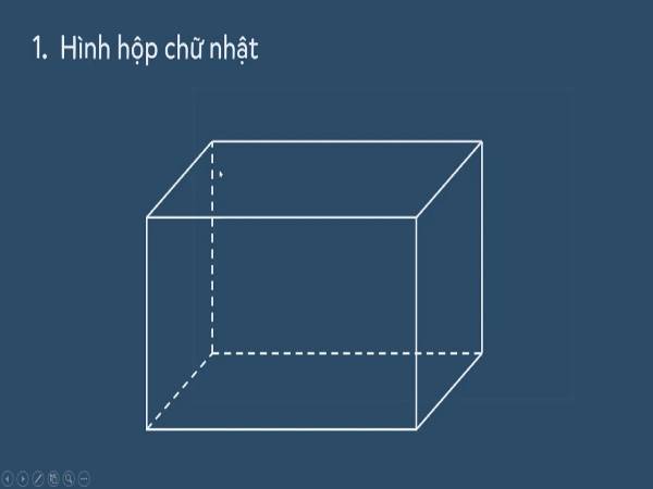 Cách tính thể tích hình hộp chữ nhật?
