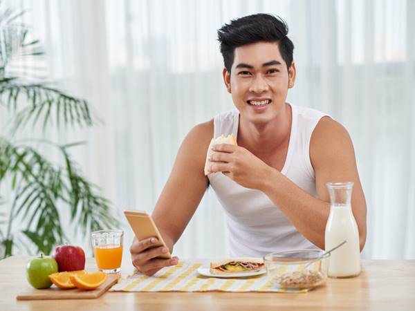 thực đơn giảm cân cho nam
