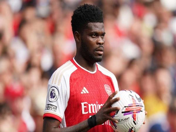 Thomas Partey trong màu áo CLB Arsenal