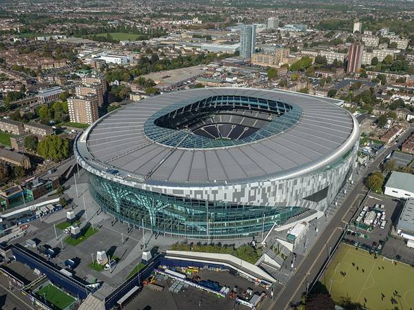 SVĐ Tottenham Hotspur được khánh thành vào năm 2019 SVĐ Tottenham Hotspur được khánh thành vào năm 2019