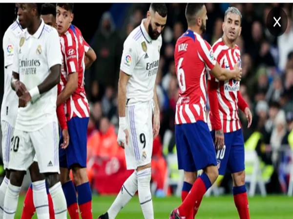 Những trận đối đầu kịch tính giữa Real vs Atletico Madrid