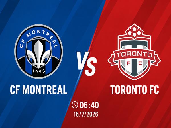 Nhận định, dự đoán CF Montreal vs Toronto 6h40 ngày 16/7